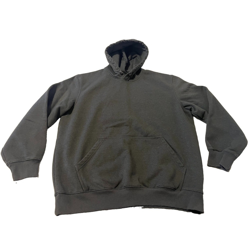 Carhartt Rain Defender Hoodie Gray Sweatshirt Heavy Loose Size XL